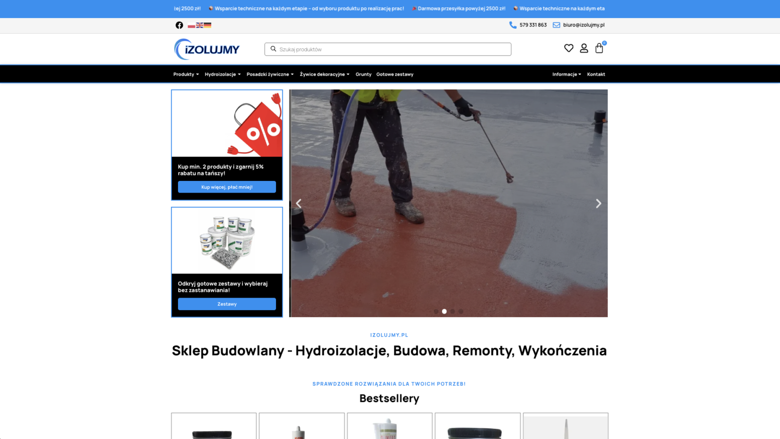 Strona internetowa Izolujmy
